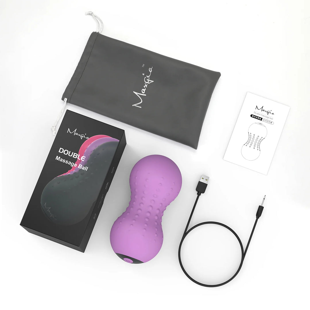VOW電動マッサージボール　筋膜リリース　電動筋膜ローラー　ヨガダンベルボール